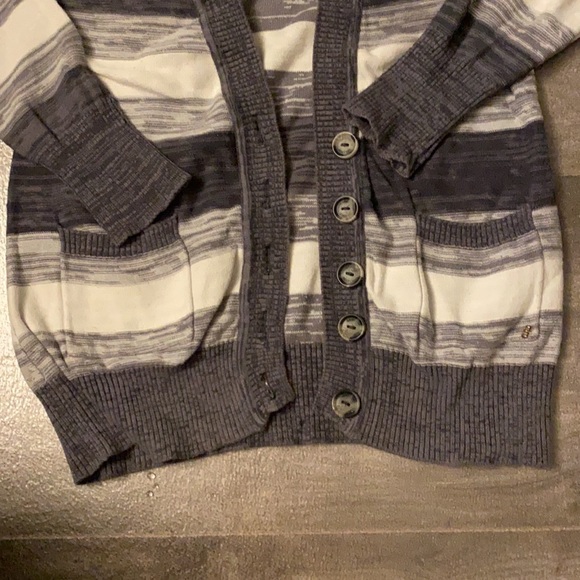 Women’s Garage long cardigan - stripes - Picture 4 of 6